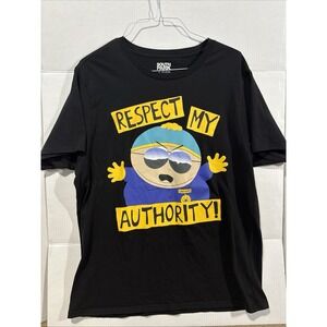 Cartman Respect My Authority T Shirt Size XL Used